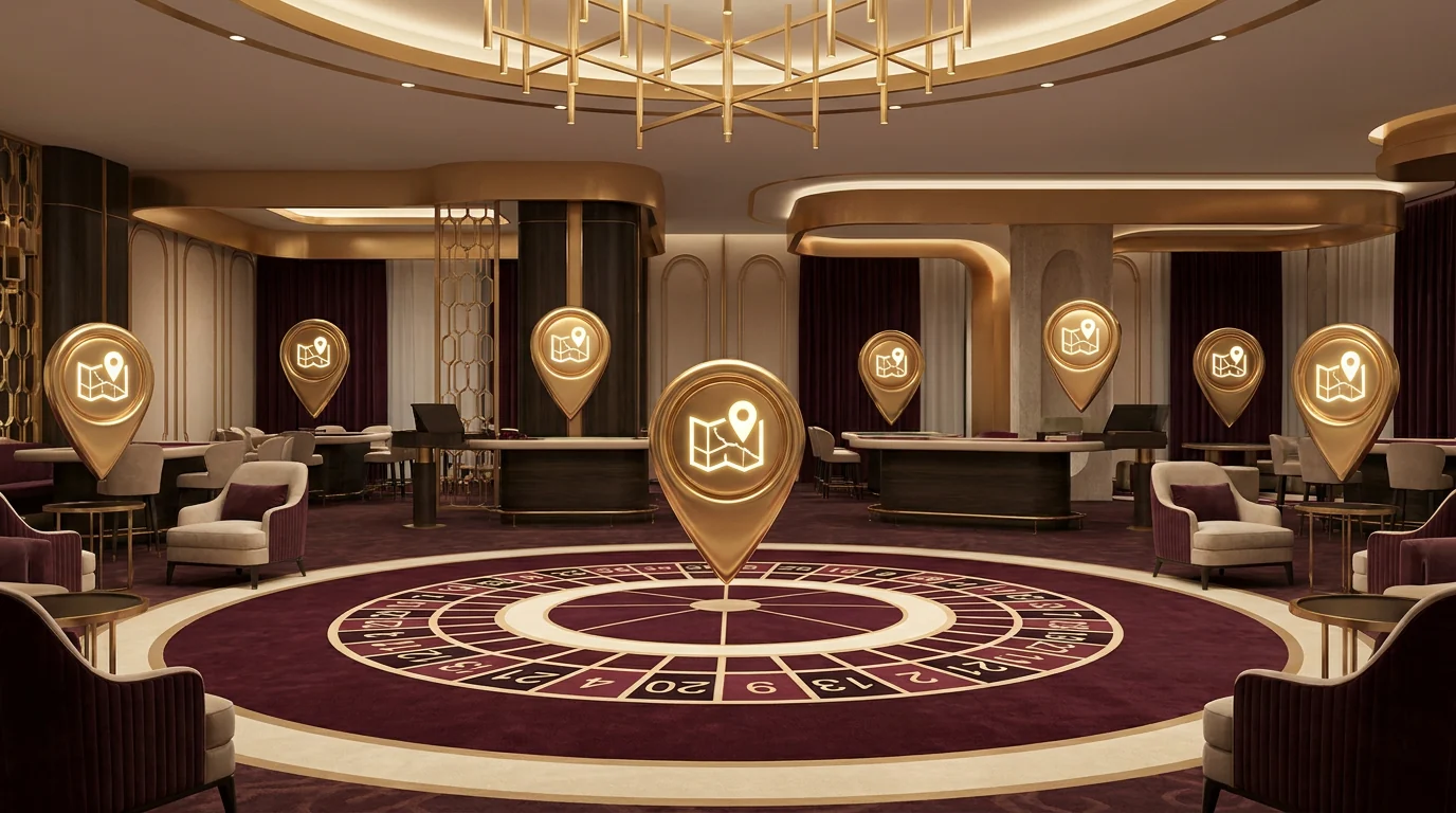 Bally Casino online location availability route